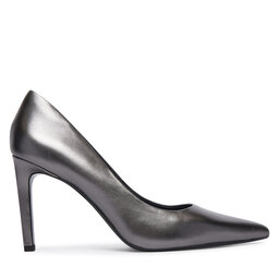 Calvin Klein High Heels Calvin Klein Ess Stiletto 90 Met Lth HW0HW03436 Dunkelgrau