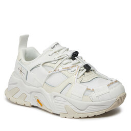 

Снікерcи Calvin Klein Jeans Chunky Runner Vibram Mix Ml Fad YW0YW01311 Bright White/Creamy White 02Y, Білий