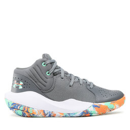 

Взуття Under Armour Ua Gs Jet '21 3024794-111 Gry/Grn, Сірий