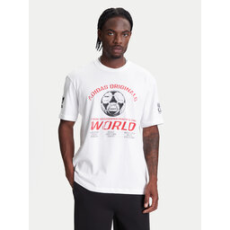 adidas adidas Camiseta 90s Football Graphic JX3065 Blanco Regular Fit