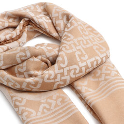 

Хустка Liu Jo Square Jacquard Lo 2F3081 T0300 Cammello 00070, Бежевий