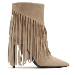 PINKO Ковбойські чоботи PINKO Olympe Tronchetto PE 23 BLKS1 100573 A0N8 Бежевий