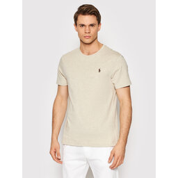 Polo Ralph Lauren Polo Ralph Lauren Marškinėliai 710671438203 Smėlio Slim Fit
