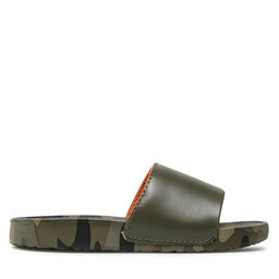 

Шльопанці Polo Ralph Lauren Cayson RF103349 Olive/Camo/Org, Зелений