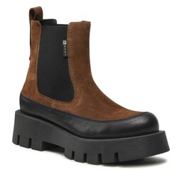 Nessi Klassische Stiefeletten Nessi 22354 Brąz/Czarny