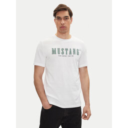 Mustang Mustang Camiseta Austin 1016281 Blanco Regular Fit