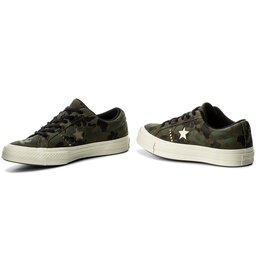 

Кросівки Converse One Star Ox 159703C Herbal/Light Gold/Egret, Зелений