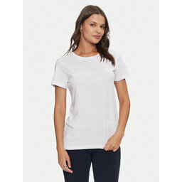 Armani Exchange Armani Exchange T-shirt 6DYT15 YJ3RZ 1000 Bijela Regular Fit