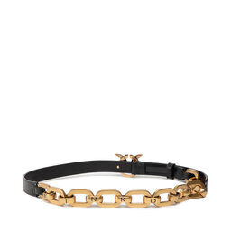 

Жіночий ремінь Pinko Love Day Marco Chain H2 Belt AI 22-23 PLT01 1H212X Y5H7 Black Z99Q, Чорний