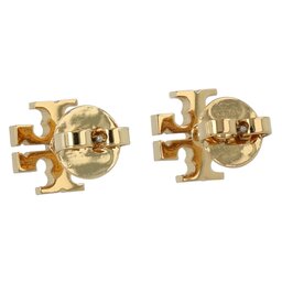 

Сережки Tory Burch Logo Stud Earring 11165504 Tory Gold 720, Золотий