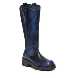 Bronx Stövletter Bronx Western 14298-S Black/Galactic Blue 3725