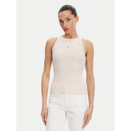 Calvin Klein Jeans Calvin Klein Jeans Felső J20J225302 Rózsaszín Slim Fit