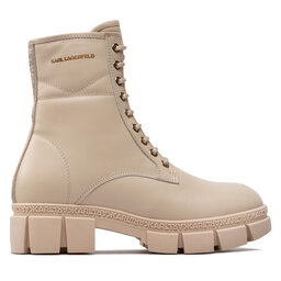 KARL LAGERFELD Členková obuv KARL LAGERFELD KL43250 Béžová