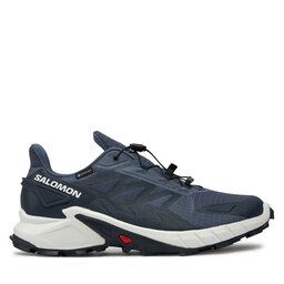 Salomon Běžecké boty Salomon Supercross 4 Gore-Tex L47462300 Tmavomodrá