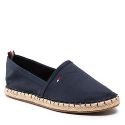 Tommy Hilfiger Espadrillos Tommy Hilfiger Basic Tommy Flat Espadrille FW0FW06497 Desert Sky DW5