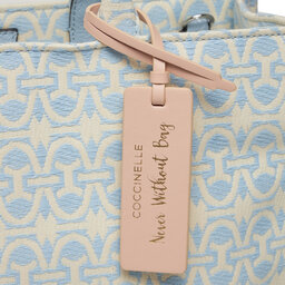 

Сумка Coccinelle Never Without Bag Monogram E1 MBD 18 02 01 Gr. Multi Mi. Bl 491, Голубий