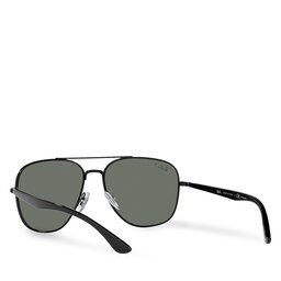 

Сонцезахисні окуляри Ray-Ban 0RB3683 002/58 Black/Polar Green, Чорний