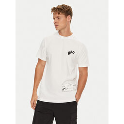 Off-White Off-White T-shirt OMAA027T22JER0010110 Bijela Regular Fit