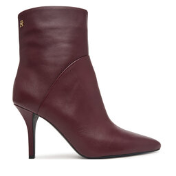 Tommy Hilfiger Stiefeletten Tommy Hilfiger High Heel Clean Ankle Boot FW0FW09624 Dunkelrot