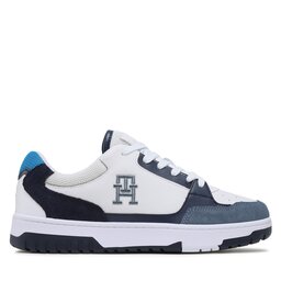 

Снікерcи Tommy Hilfiger Th Basket Street Mix FM0FM04728 White/Shockingblue 01S, Білий