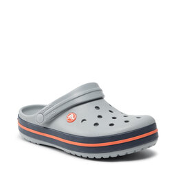 Crocs Pantoletten Crocs Crocband 11016 Light Grey/Navy