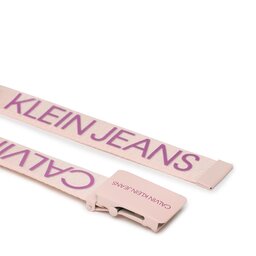 

Дитячий пояс Calvin Klein Jeans Canvas Logo Belt IU0IU00125 TCE, Рожевий