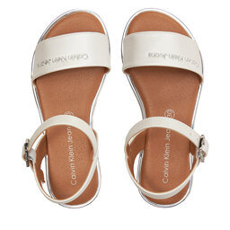 

Босоніжки Calvin Klein Jeans Flat Sandal V3A2-80824-1688 M Off White 530, Білий