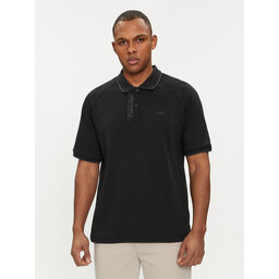 Calvin Klein Calvin Klein Pólóing Logo Tape K10K112463 Fekete Regular Fit
