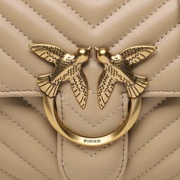 

Сумка Pinko Love Lady Puff Mini Cl PE 23 PLTT 100044 A0GK Light Beig D28Q, Бежевий