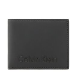 Calvin Klein Portofel Mare pentru Bărbați Calvin Klein Ruberized Bifold 5Cc W/Coin K50K509606 BAX