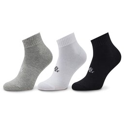 Lauren Ralph Lauren Комплект 3 чифта дълги чорапи дамски Lauren Ralph Lauren 454897507001 Bast