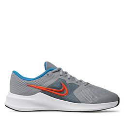 

Взуття Nike Downshifter 11 (GS) CZ3949 004 Particle Grey/Orange, Сірий
