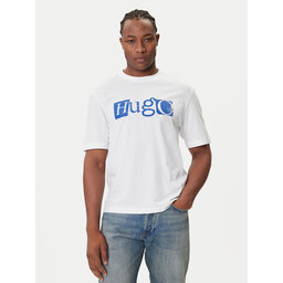 HUGO HUGO Camiseta Nugix 50543485 Blanco Regular Fit