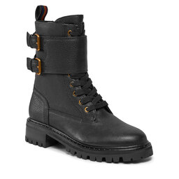 Kurt Geiger Trapery Kurt Geiger 225-Brooke Combat Boot 559700109 Black