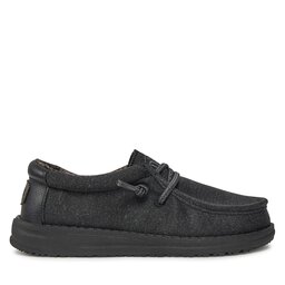 Hey Dude Mokasíny Hey Dude Wally Youth Basic 40041-001 Černá