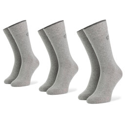 Camel Active Zestaw 3 par wysokich skarpet unisex Camel Active 6593 Grey Mel 150