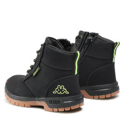 

Черевики Kappa 260327K Black/Lime 1133, Чорний