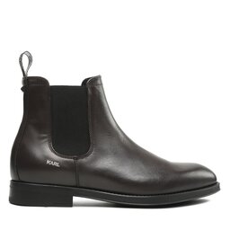 

Челсі KARL LAGERFELD KL12060 Dark Brown Lthr, Коричневий