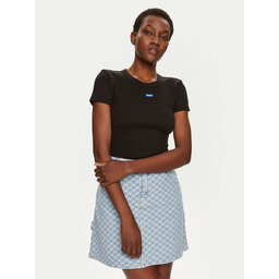 HUGO Hugo T-Shirt Easy 50523924 Μαύρο Slim Fit