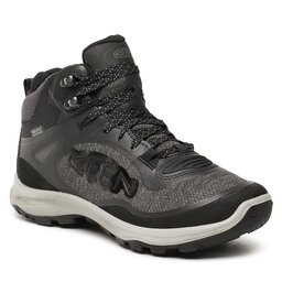 Keen Pārgājienu apavi Keen Terradora Flex Mid Wp W 1026879 Black/Steel Grey