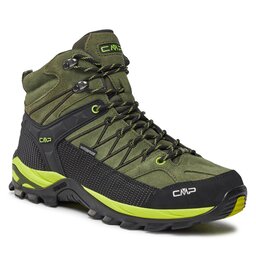 CMP Zapatillas Rigel Low Trekking Griz Azulado y Verde Antracite Torba  Hombre