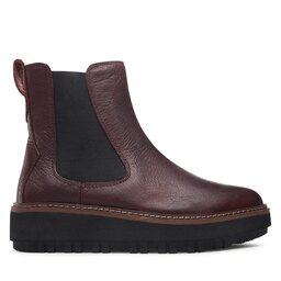 Clarks Боти тип челси Clarks Orianna W Up 261748224 Бордо