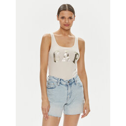 Gap Gap Felső 715017-03 Ekru Slim Fit