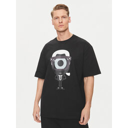 KARL LAGERFELD KARL LAGERFELD T-Shirt 755098 542270 Μαύρο Regular Fit