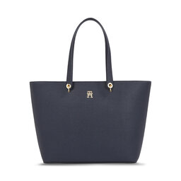 Tommy Hilfiger Torebka Tommy Hilfiger Emblem Shopper AW0AW15178 DW6