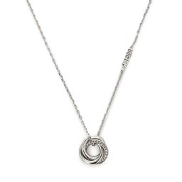 

Намисто Guess JUBN04 062JW RHODIUM, Срібний