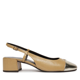 Tory Burch Basutės Tory Burch Cap-Toe Slingback Pump 156302 Smėlio