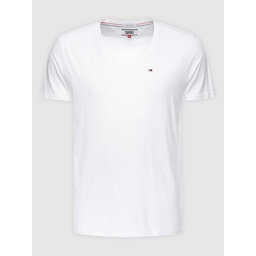 Tommy Jeans Tommy Jeans T-Shirt DM0DM04410 Λευκό Regular Fit