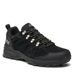 Jack Wolfskin Trekkingschuhe Jack Wolfskin Refugio Texapore Low M 4049851 Phantom/Burly Yellow Xt