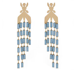 Patrizia Pepe Pendientes Patrizia Pepe 2J2512/M059-C210 Celeste